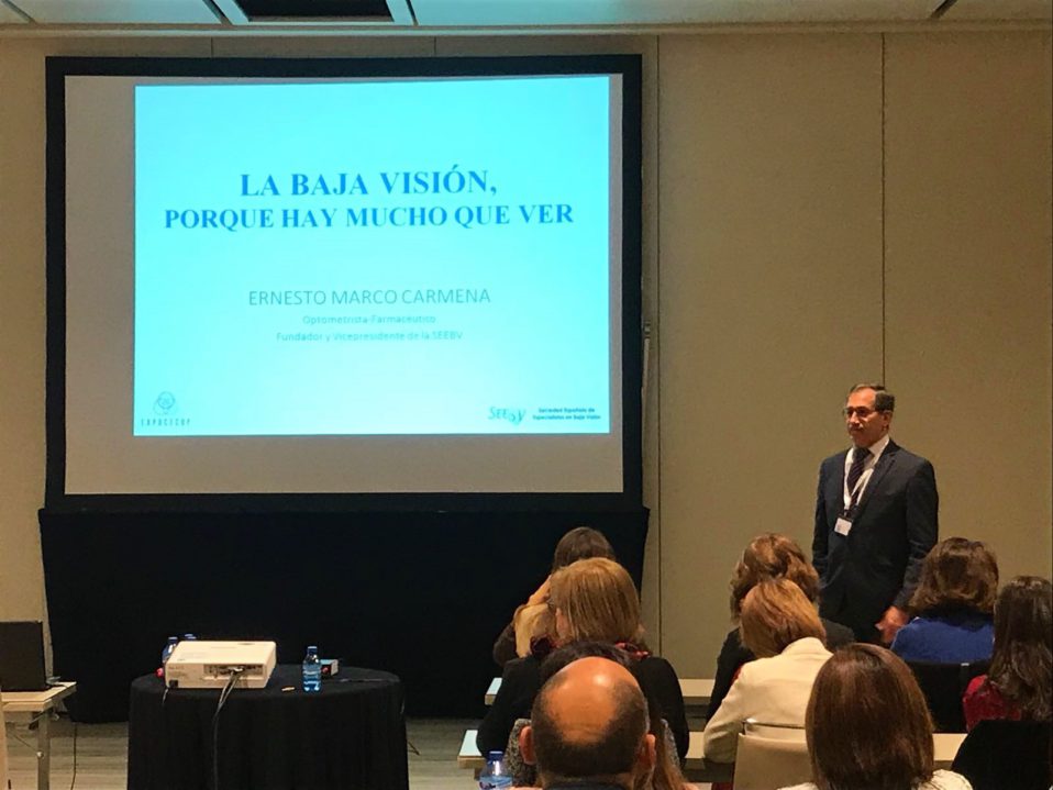 Celebrada la conferencia «La baja Visión, porque hay mucho que ver»