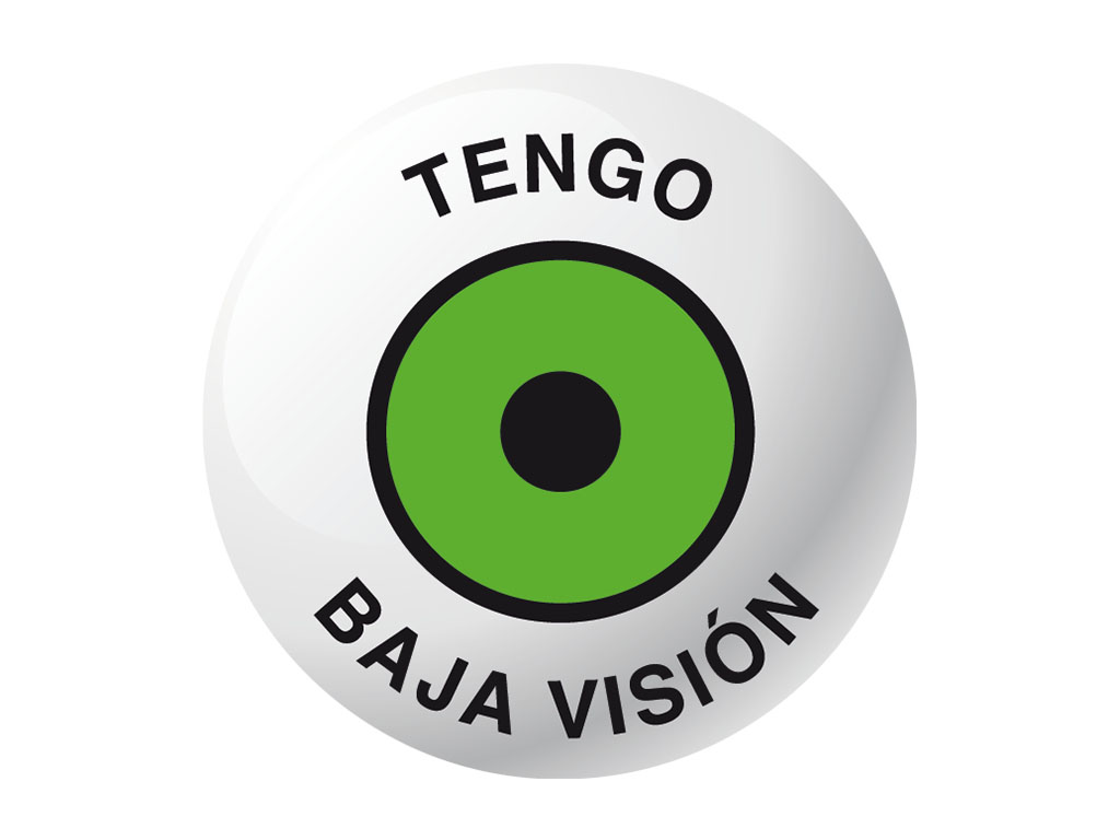 DISTINTIVO TENGO BAJA VISIÓN