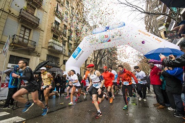 Corre la Miopmilla, la única carrera de miopes del mundo